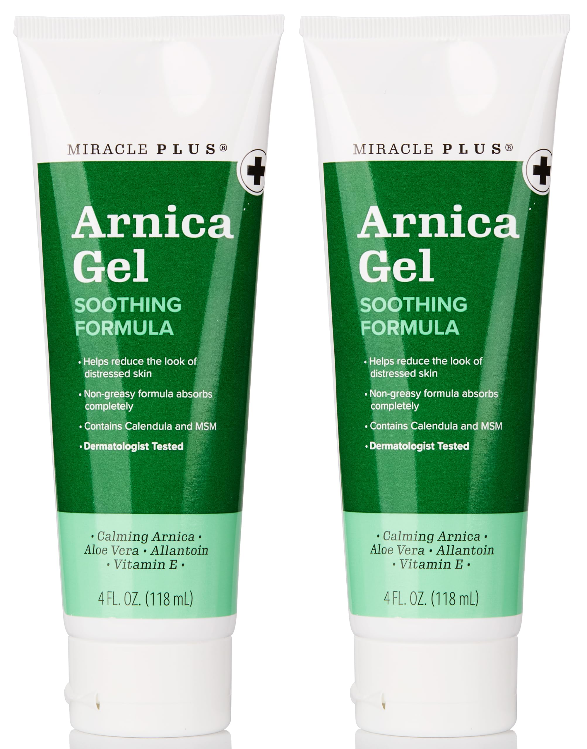 Miracle Plus Arnica Bruise Gel – Extra Strength Vitamin K, 2-Pack