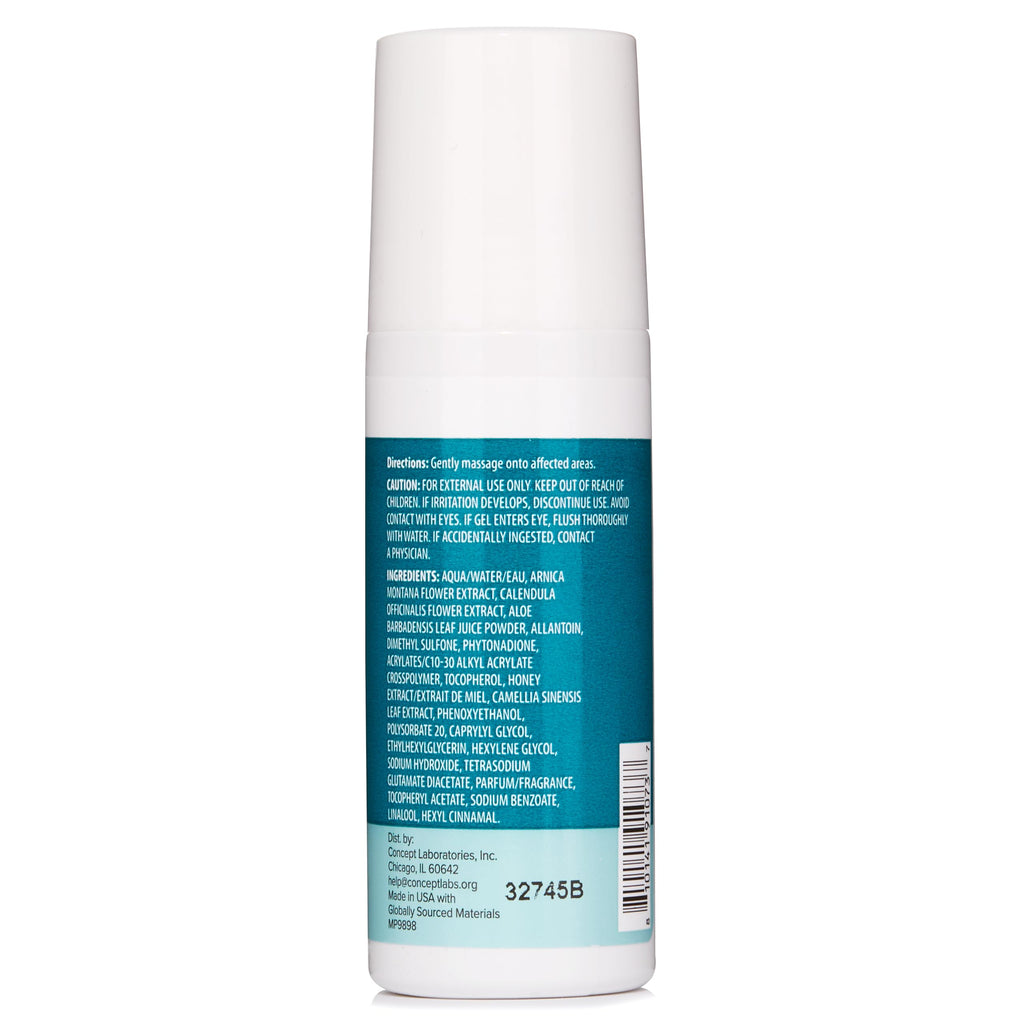 Miracle Plus Arnica Bruise Gel Roll-On – 3 oz | Natural Arnica Montana with Vitamin K for Bruises, Swelling & Skin Support