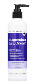 Miracle Plus Magnesium Cream for Leg Relief | Calming Leg Lotion