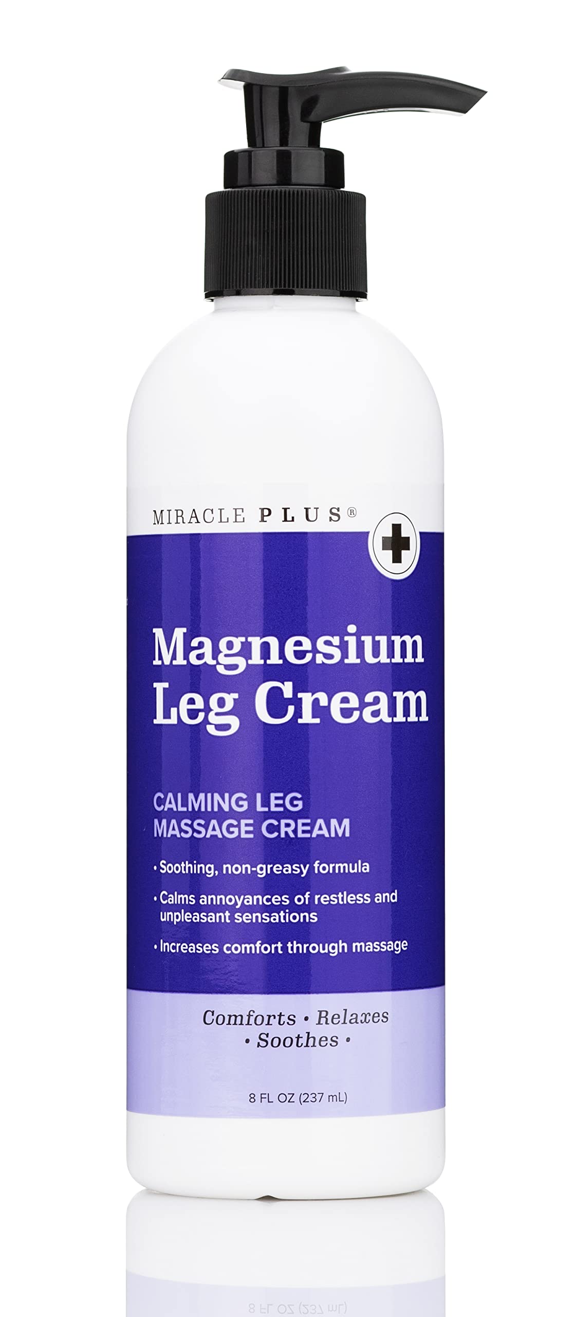 Miracle Plus Magnesium Cream for Leg Relief | Calming Leg Lotion