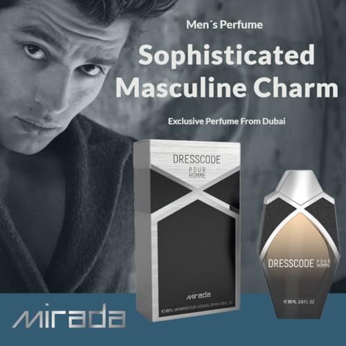 MIRADA Dresscode Pour Homme – Men’s EDP 85ml | Citrus, Sandalwood & Vetiver