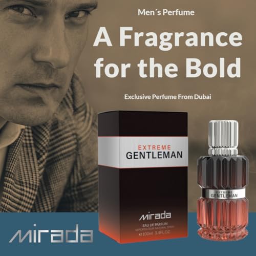 MIRADA Gentleman Extreme EDP 100ml (3.4 fl oz) – Sea Notes citrus & Woods