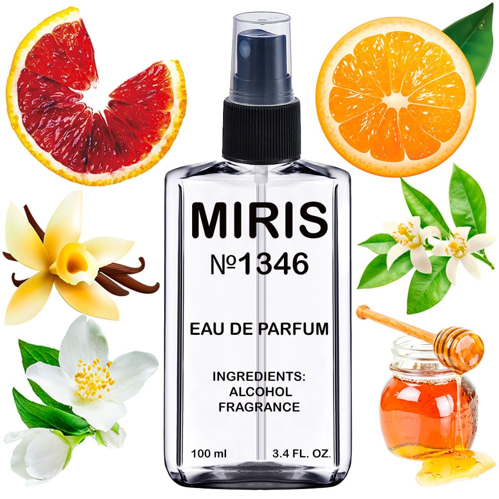 MIRIS No. 1346 Inspired by Code – Long-Lasting Eau de Parfum for Women, 3.4 oz / 100 ml
