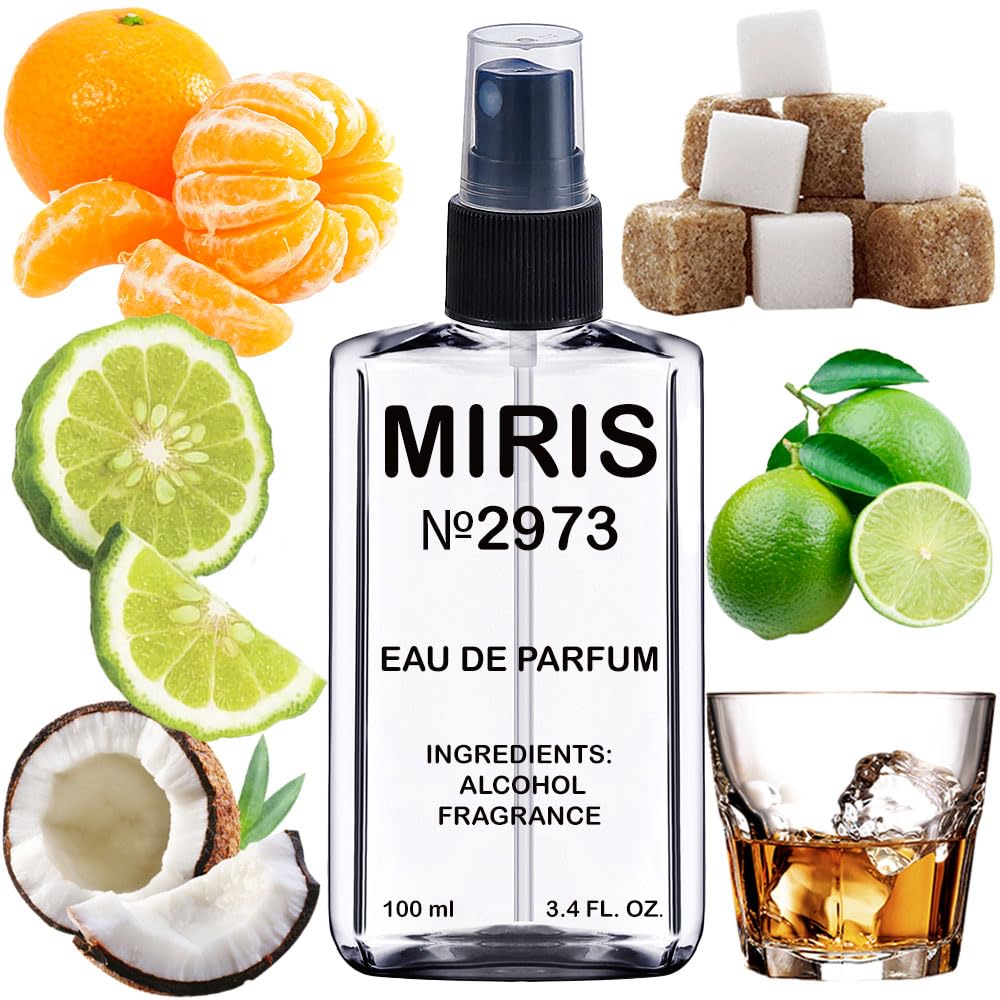 MIRIS No. 2973 – Virgin Island Water Inspired Unisex Eau de Parfum (3.4 oz / 100 ml)