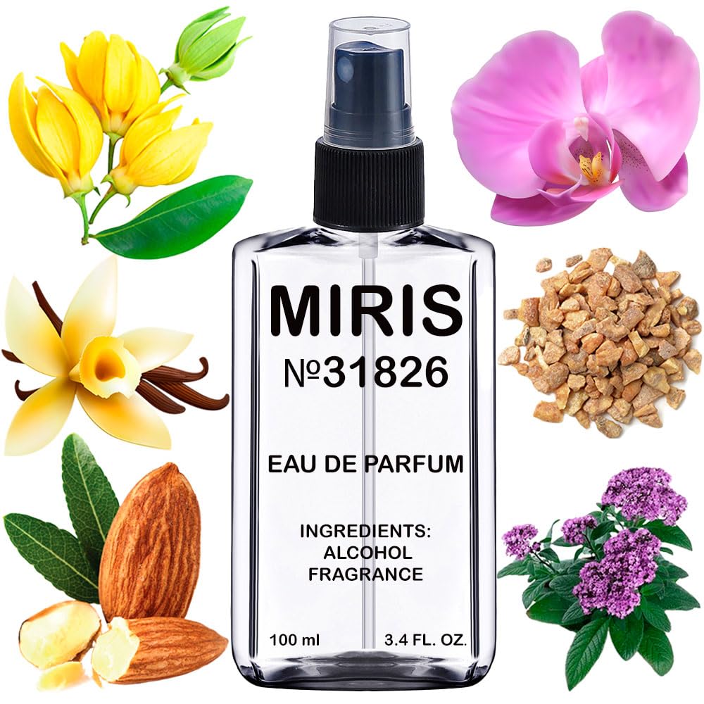 MIRIS No. 31826 – Inspired by Sensual Orchid, Long-Lasting Eau de Parfum for Women 3.4 fl oz / 100 ml