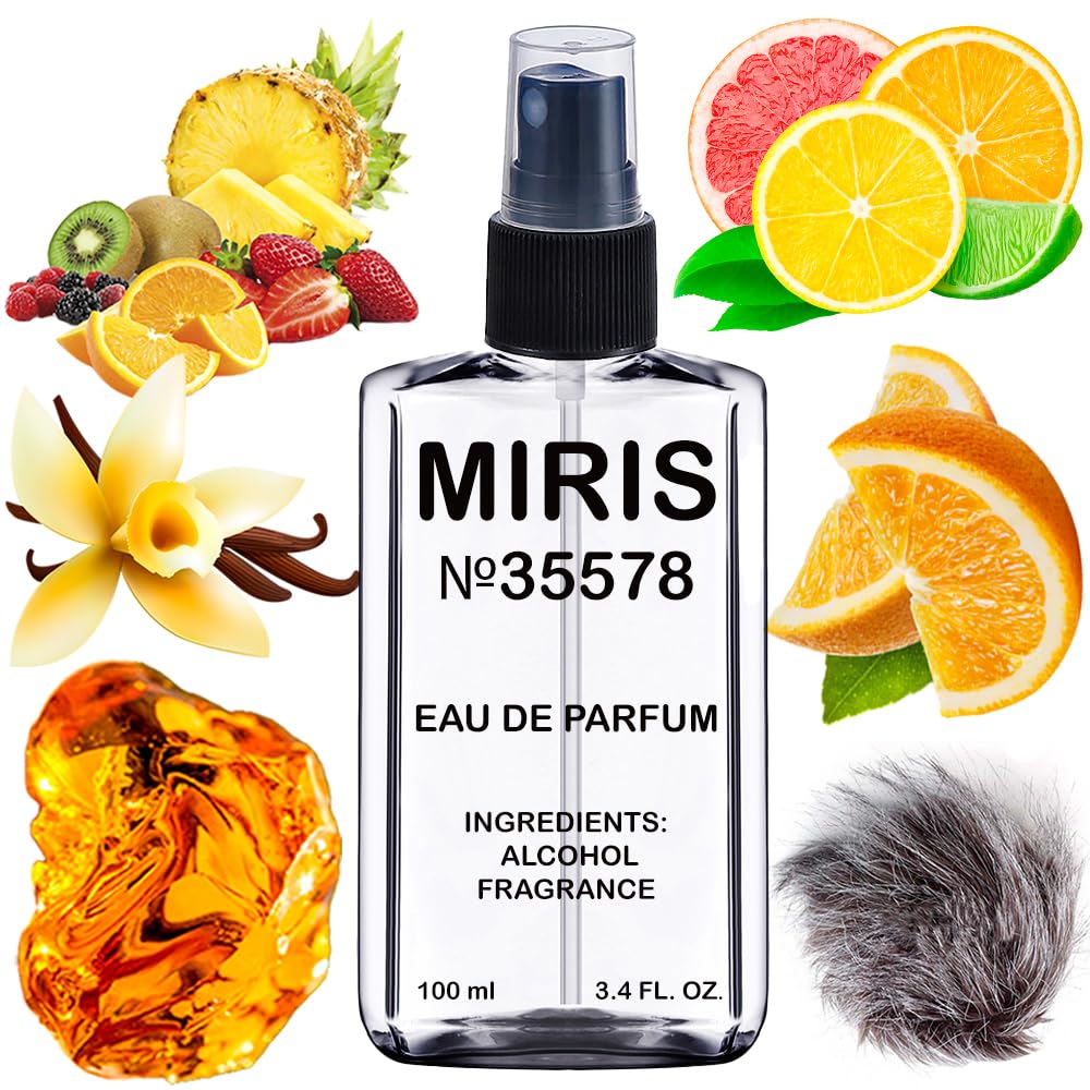 MIRIS No. 35578 Inspired by Erba Pura – Long-Lasting Unisex Eau de Parfum 3.4 fl oz / 100 ml