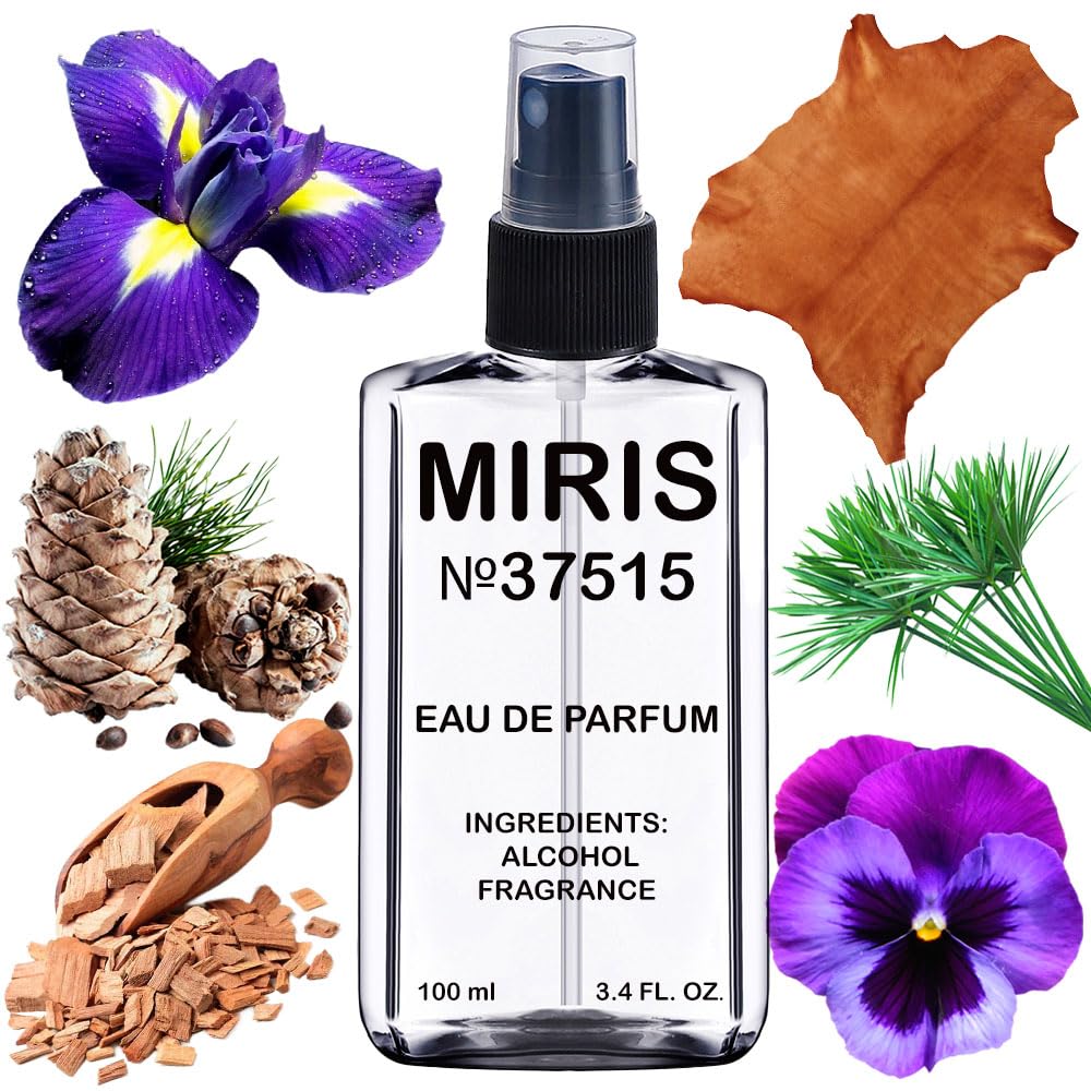 MIRIS No. 37515 Inspired by Santal — Unisex Eau de Parfum, 3.4 Fl Oz / 100 ml