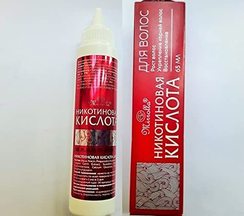 Mirrolla Nicotinic Acid Hair Growth Serum 65ml – Niacin Scalp Treatment for Hair Regrowth