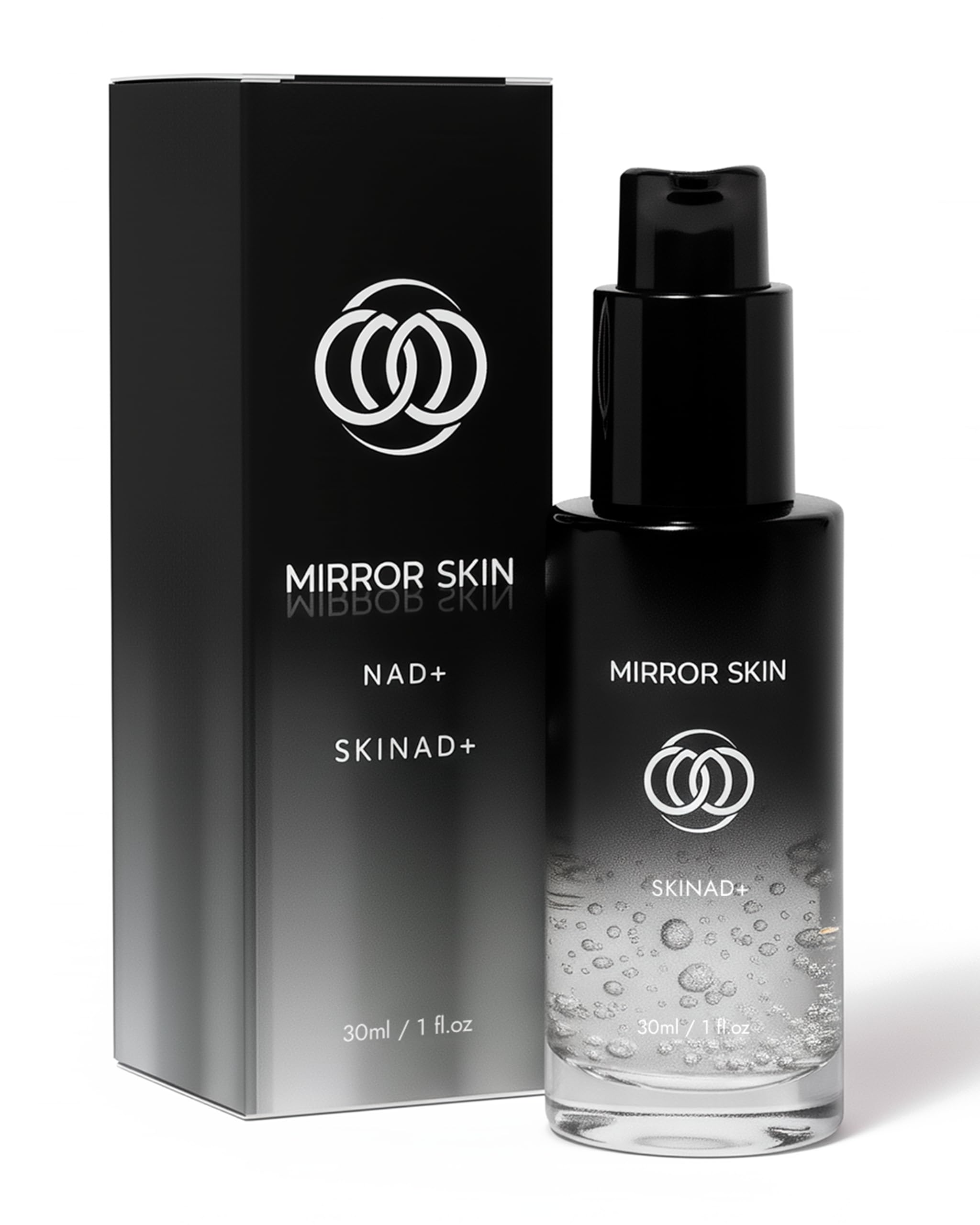 Mirror Skin SKINAD+ Liposomal NAD+ Serum – Stabilized NAD+, Glutathione, CoQ10 & Niacinamide