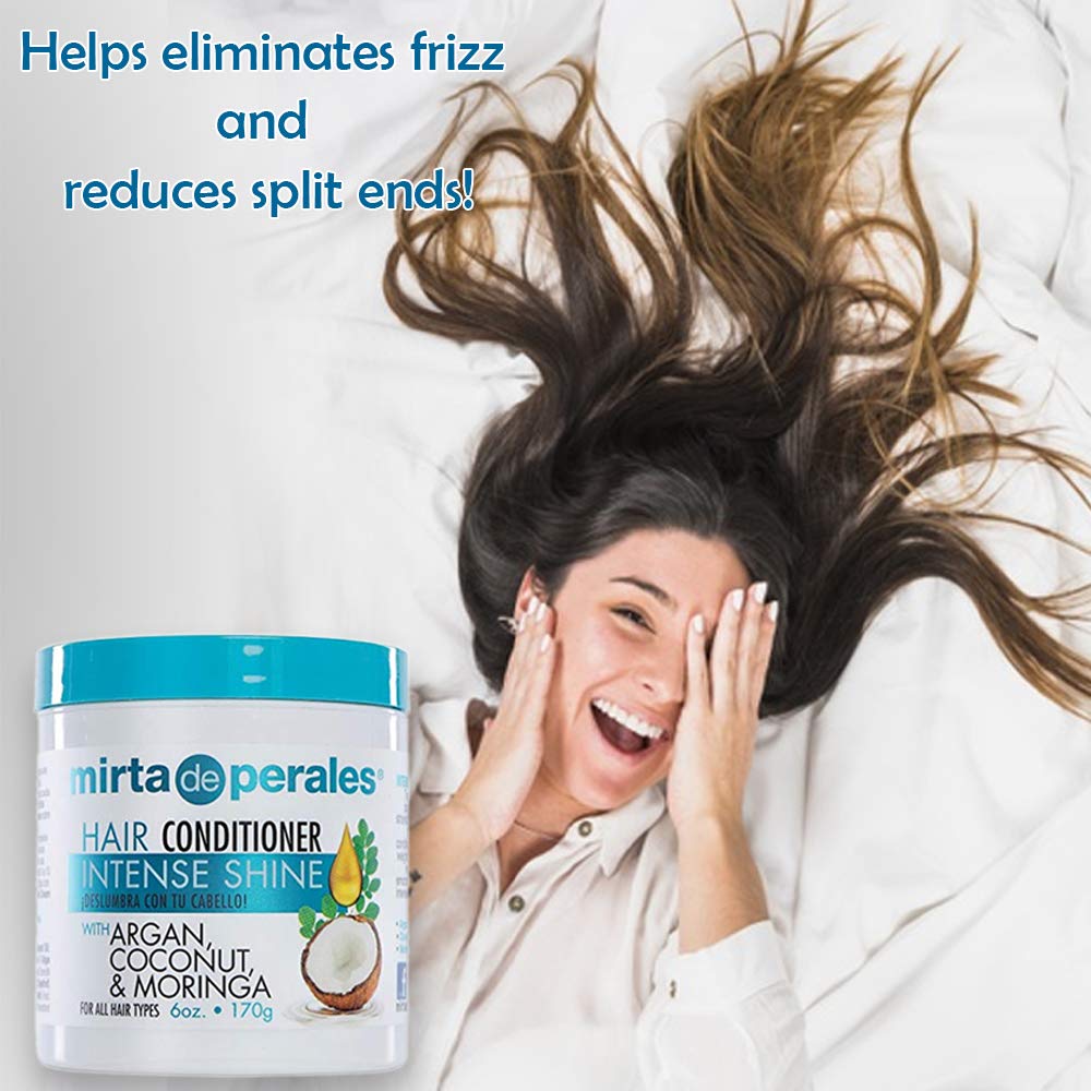 Mirta De Perales Hair Conditioner | Argan, Coconut & Moringa 6 oz.