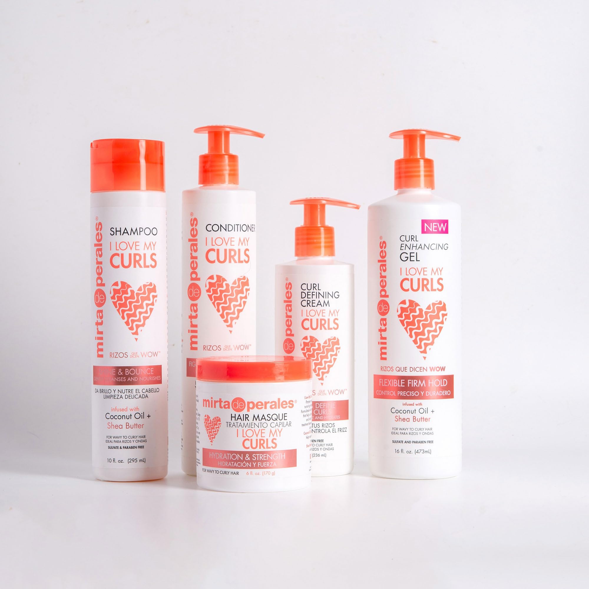 Mirta de Perales I Love My Curls Curl Enhancing Gel for Curly Hair | Hydration, Frizz Control, Sulfate-Free