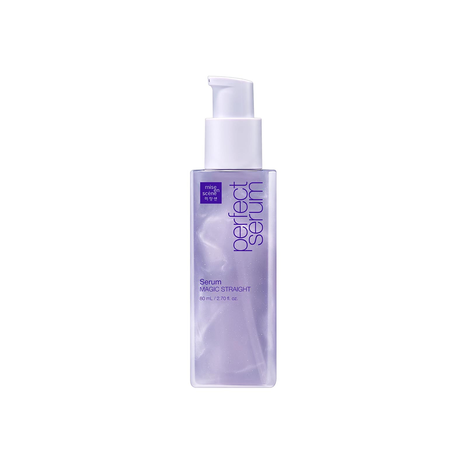Mise En Scene Perfect Serum Magic Straight – Hair Taming Oil, Heat Protectant, Humidity Shield | Coconut Oil, Bergamot | 2.7 Fl Oz