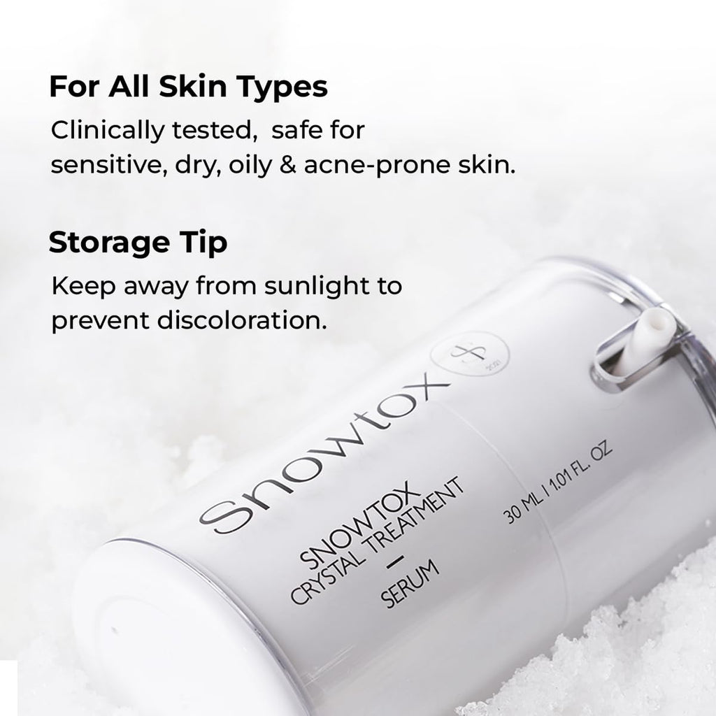 MISS MYER SNOW TOX WrinkleTreatment Serum – Instant Botox-Like Lift, Needle-Free Wrinkle Reduction, 30 ml