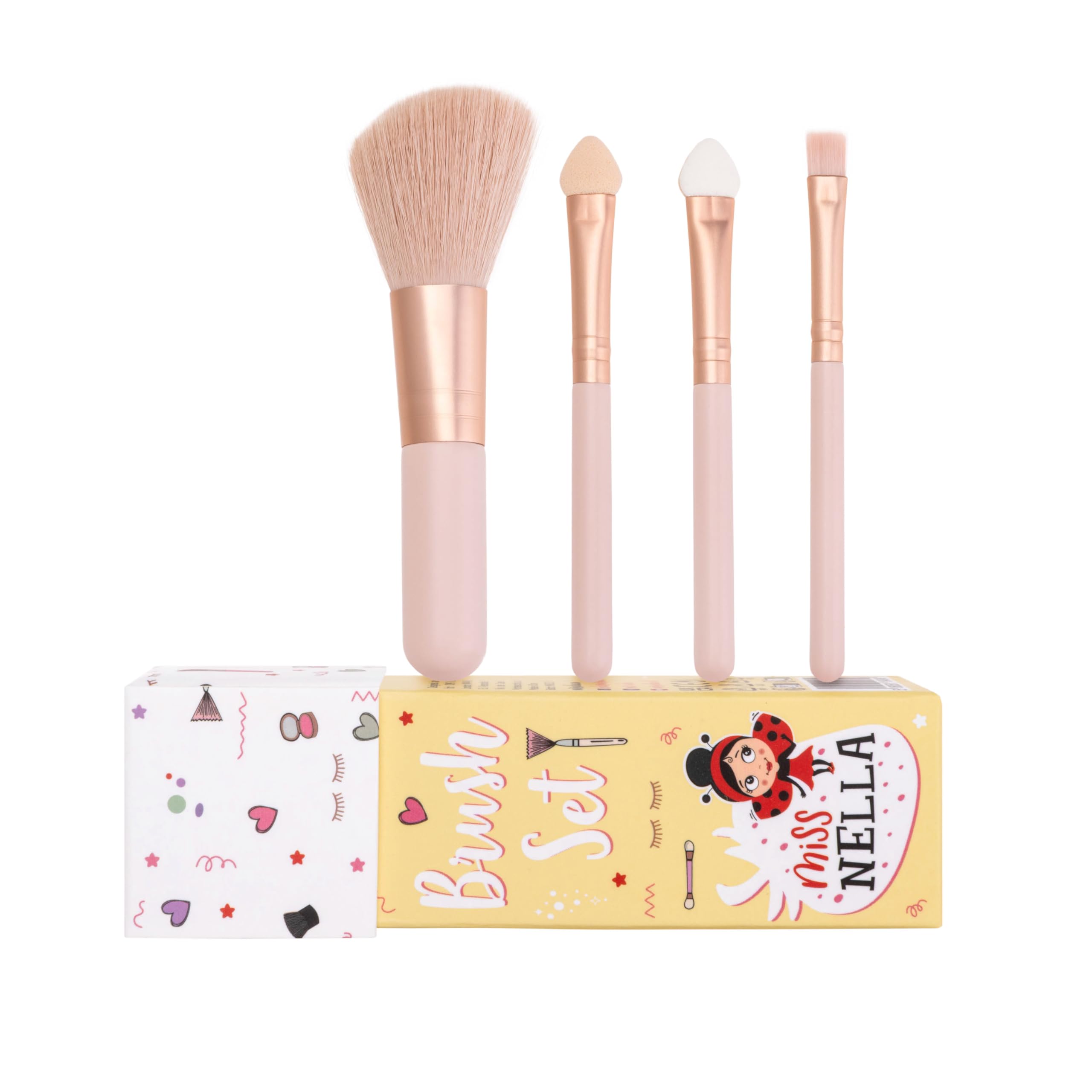 Miss Nella Special Edition Bag of Wonder – Hypoallergenic Kids Makeup & Nail Polish Set