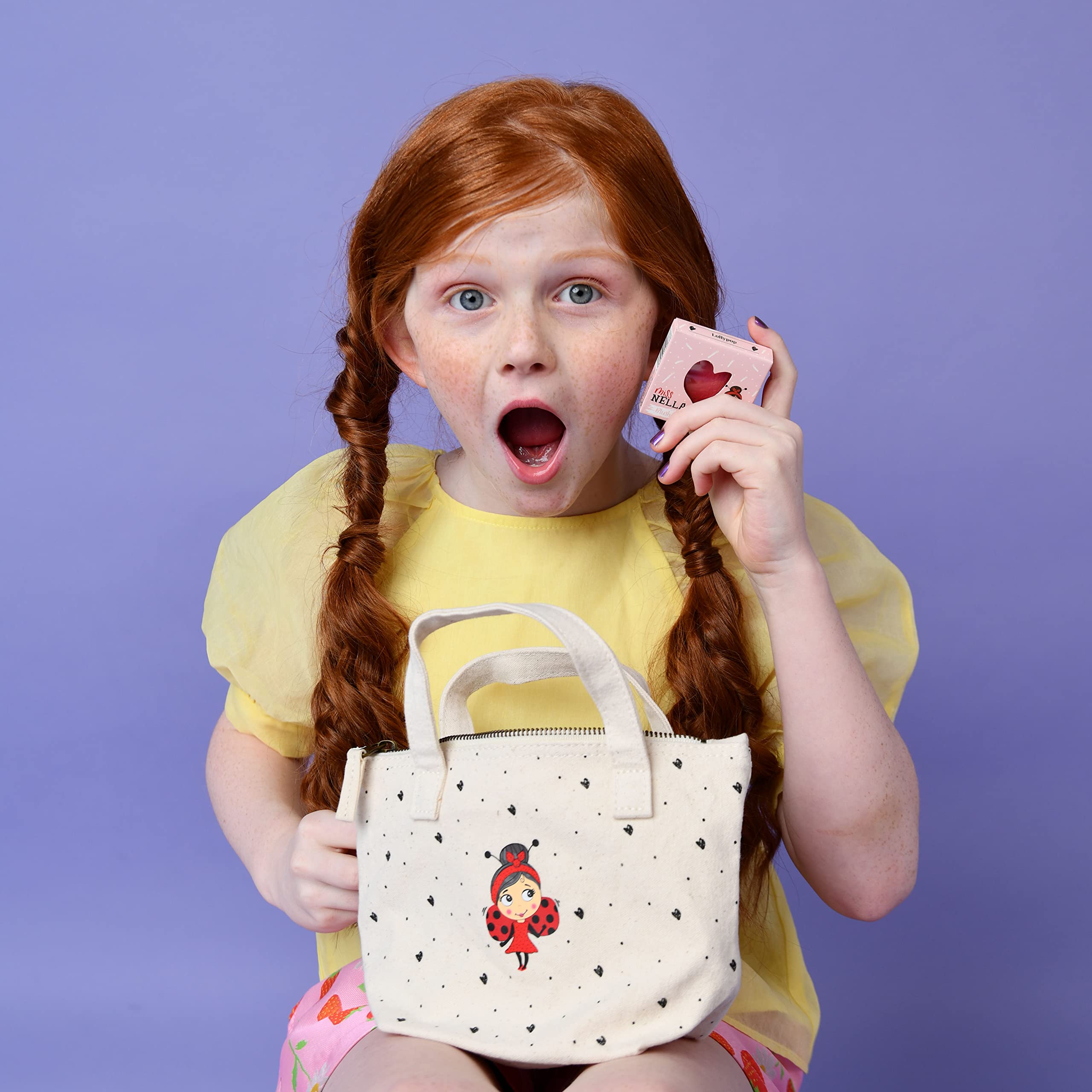 Miss Nella Special Edition Bag of Wonder – Hypoallergenic Kids Makeup & Nail Polish Set