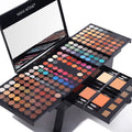 Miss Rose 190 Colors Cosmetic Make up Piano Box Set – All-in-1 Makeup Gift Set (Color A)