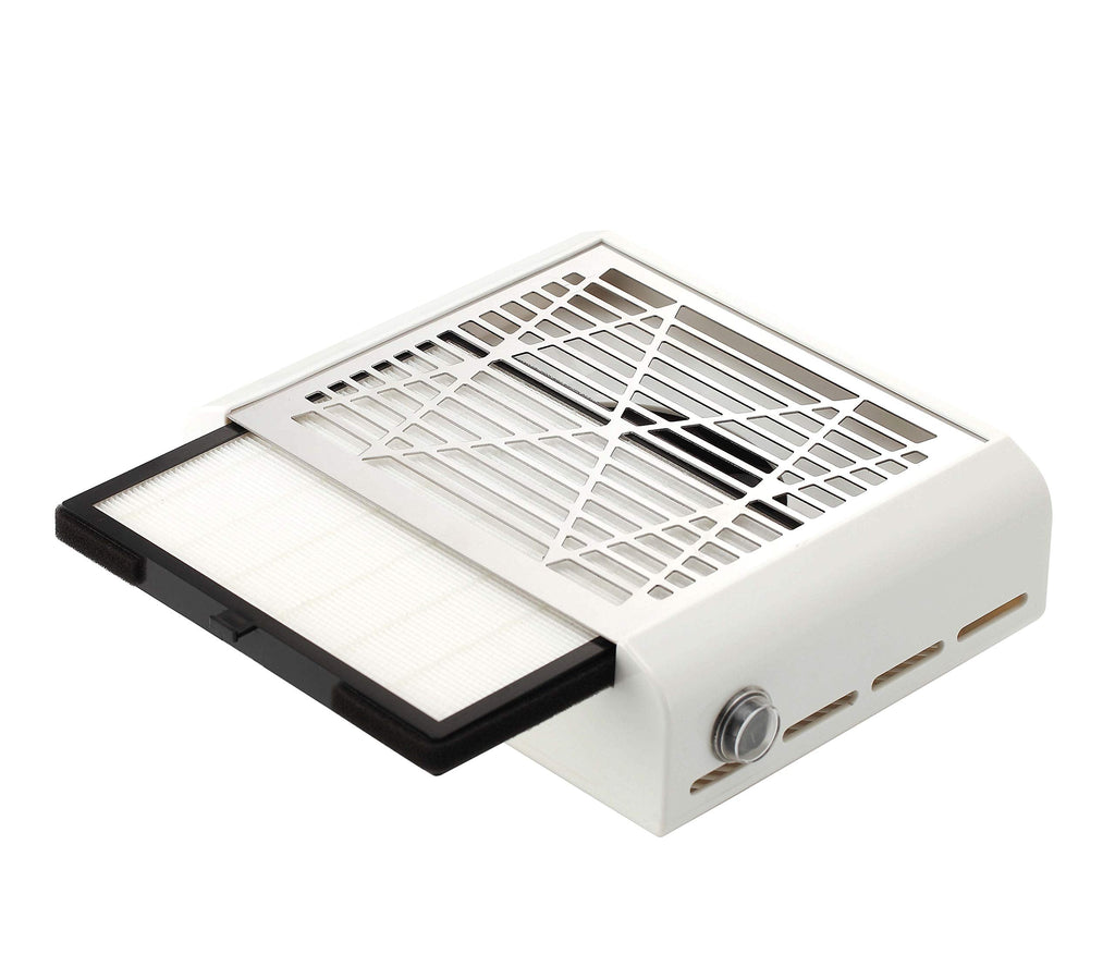 Miss Sweet Electric Nail Dust Collector for Manicure (Sweet White) – Clean Air on Your Desk