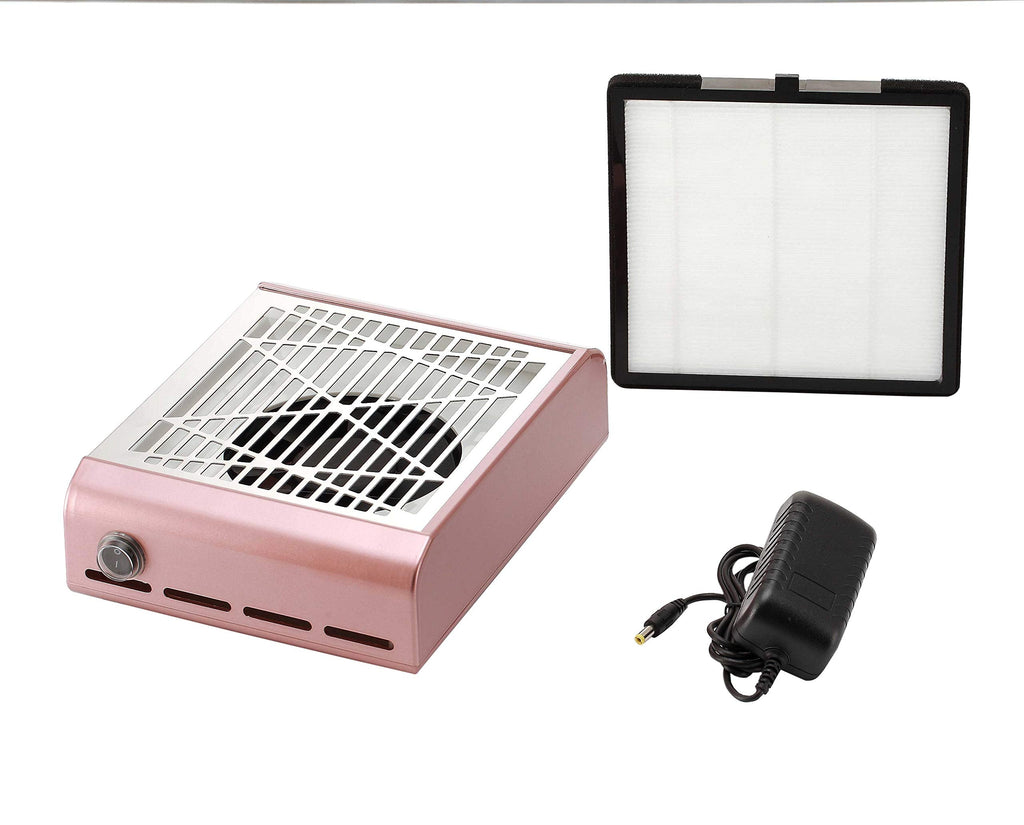 Miss Sweet Electric Nail Dust Collector for Manicure (Rose Gold)
