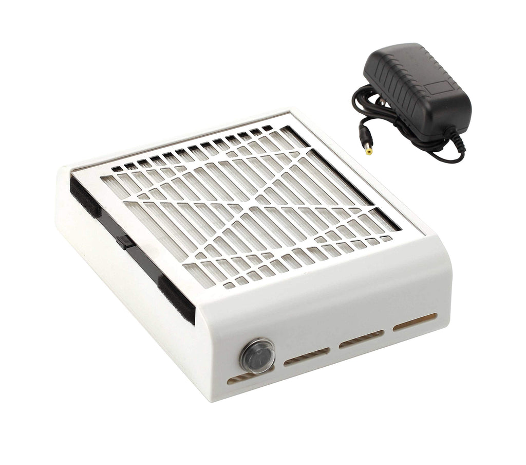 Miss Sweet Electric Nail Dust Collector for Manicure (Sweet White) – Clean Air on Your Desk