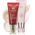MISSHA BB Essentials Kit — M Perfect Cover BB Cream No.21 Light Beige + M BB Boomer Primer (SPF 42 PA+++)