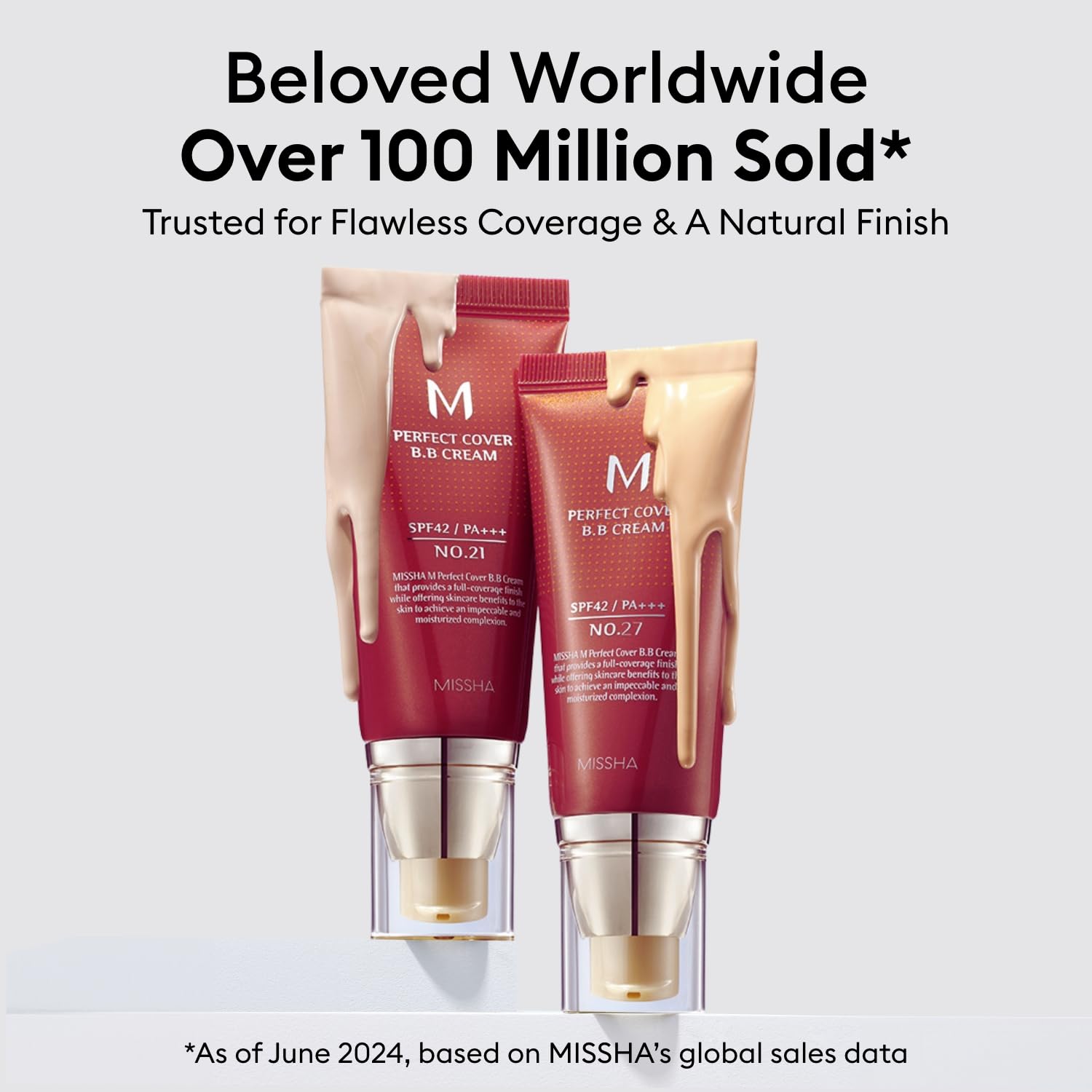 MISSHA M Perfect Cover BB Cream No.23 Natural Beige Dual Pack – Light/Medium, Cool/Neutral SPF 42 PA+++