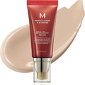 MISSHA M Perfect Cover BB Cream No.23 Natural Beige – SPF 42 PA+++ (Light/Medium, Cool/Neutral Undertone) 1.69 fl oz