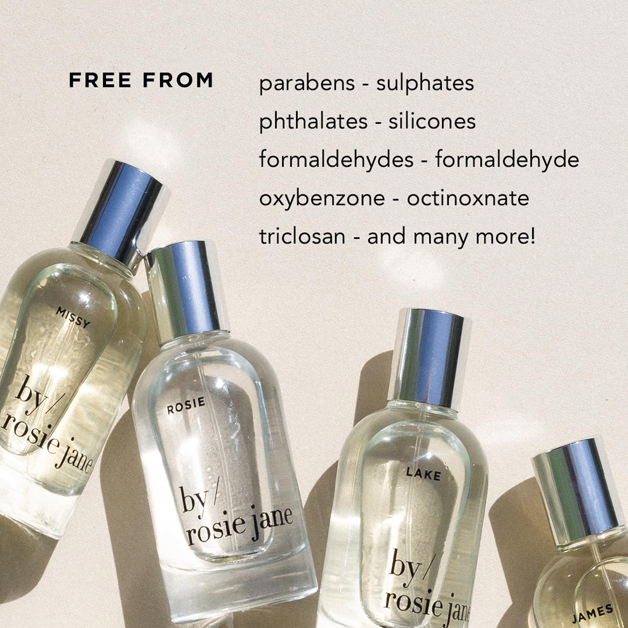 By Rosie Jane Missy Eau de Parfum Travel Spray – Clean, Vegan, Paraben- & Phthalate-Free (10ml)