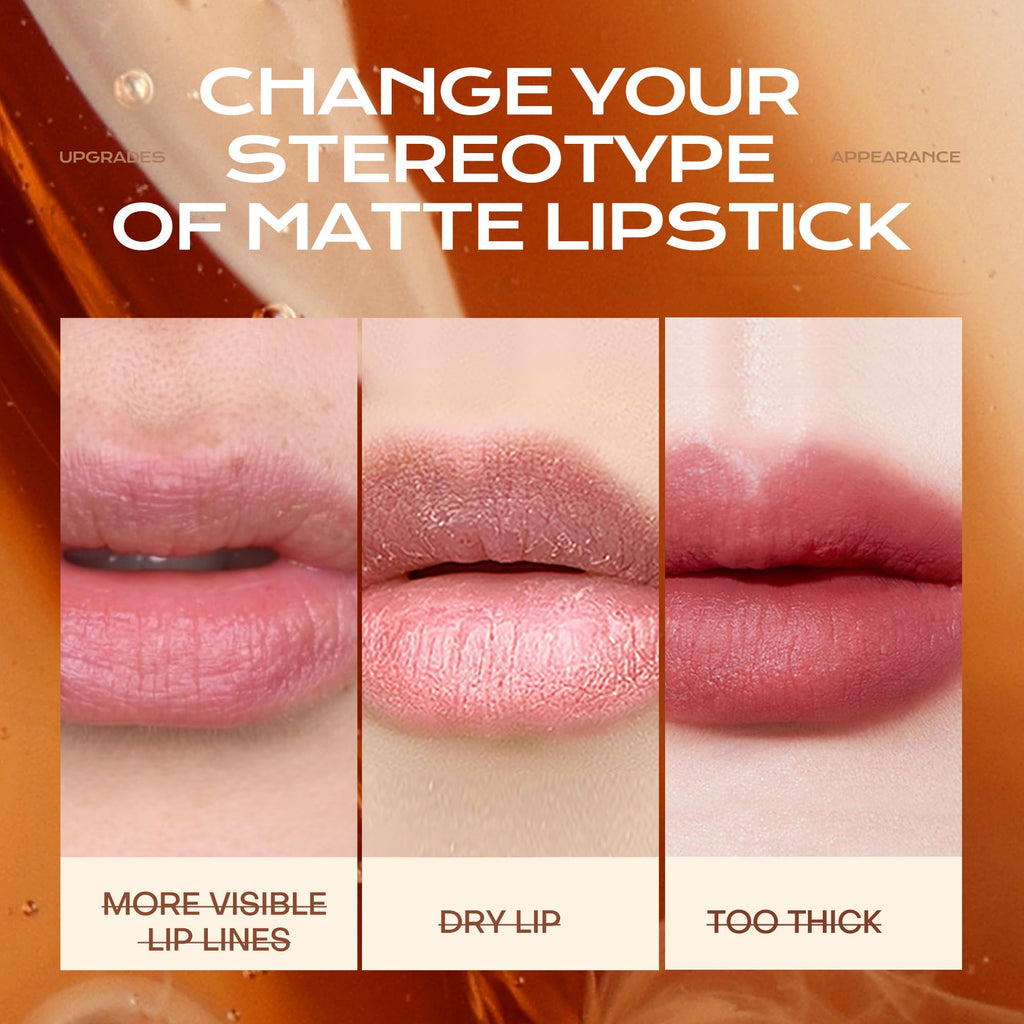 Mistine Lipstick Thai Latte – Sheer Creamy Rouge, Velvet Matte Finish (3.5g)