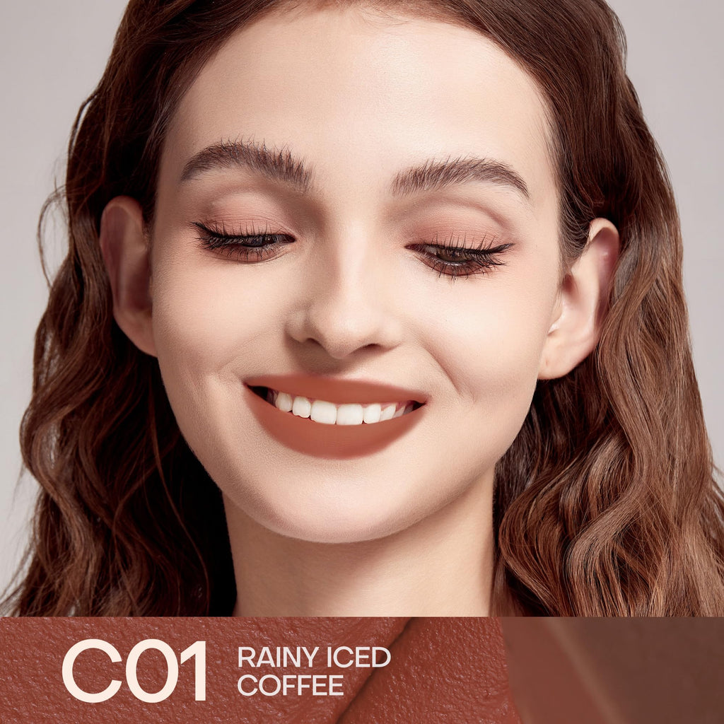 Mistine Lipstick Thai Latte – Sheer Creamy Rouge, Velvet Matte Finish (3.5g)