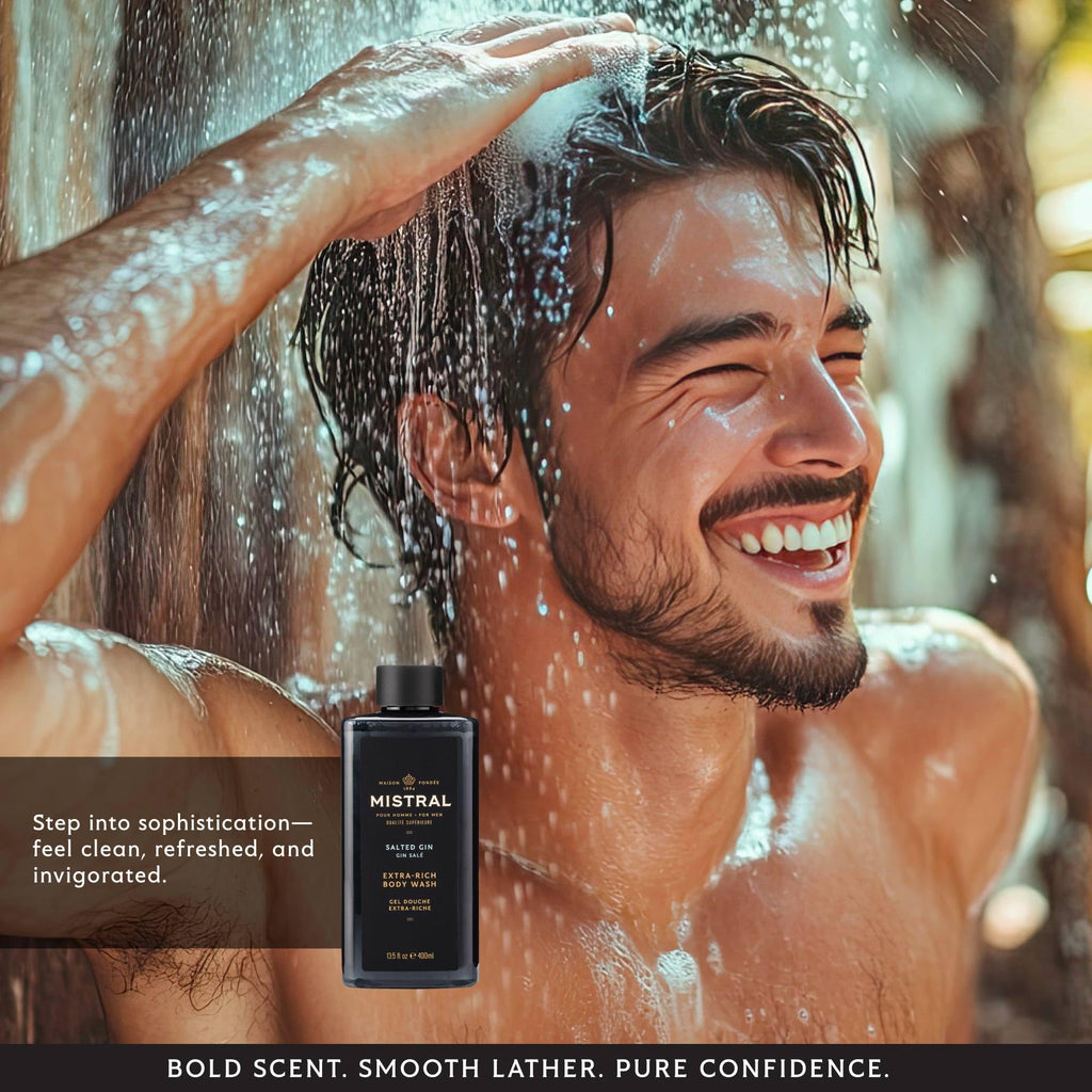 Mistral Salted Gin 2-in-1 Body Wash & Shampoo – Made in France