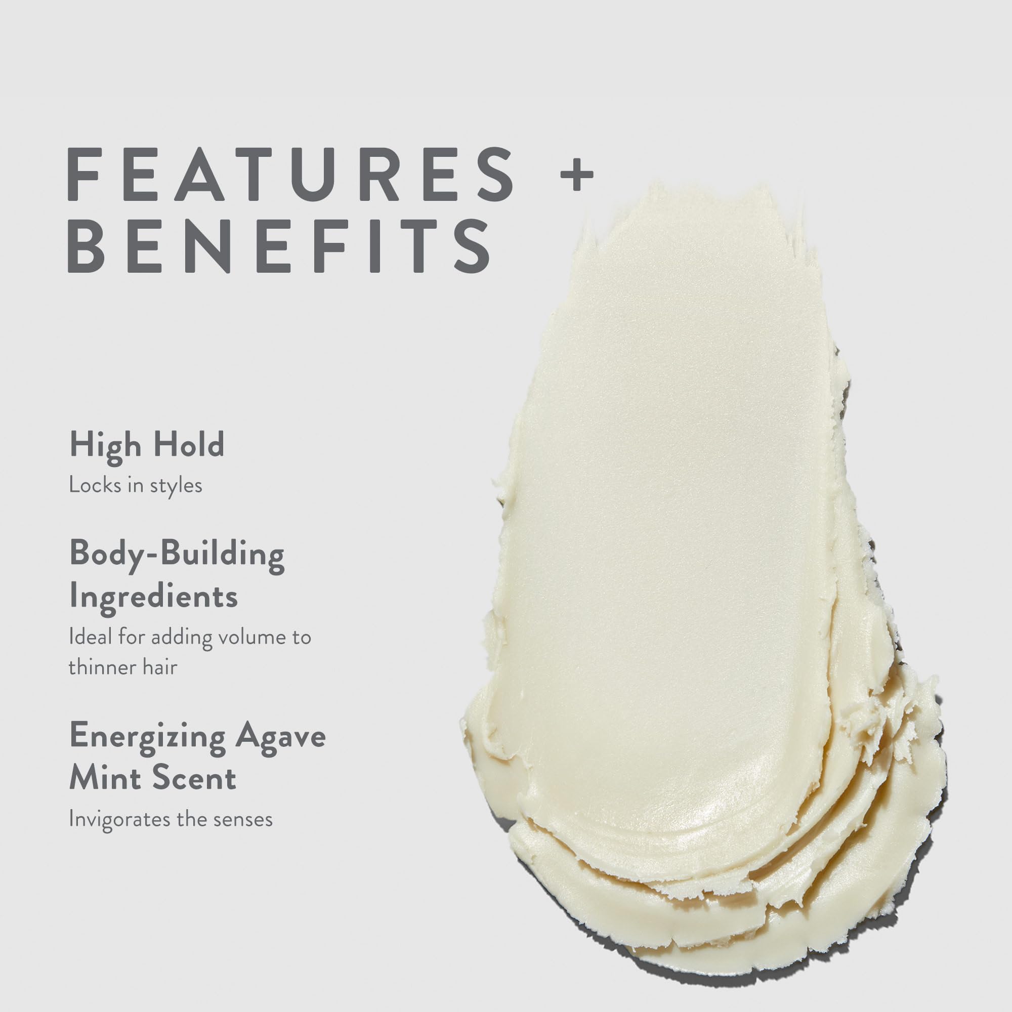 MITCH Dry Paste Texture Clay by Paul Mitchell – High Hold, Ultra Matte Finish for Men (3 oz)