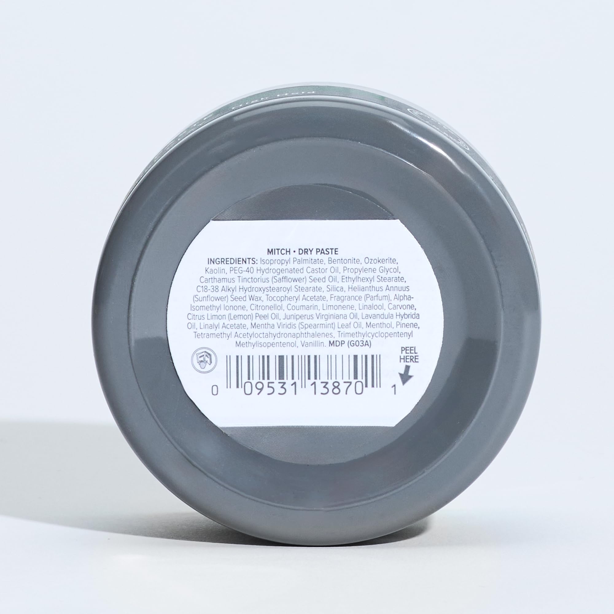 MITCH Dry Paste Texture Clay by Paul Mitchell – High Hold, Ultra Matte Finish for Men (3 oz)
