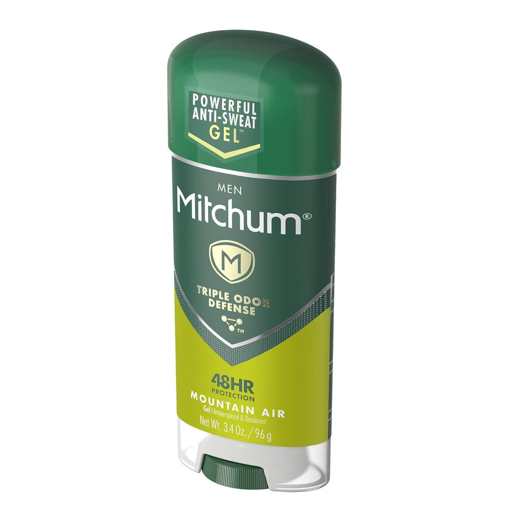 Mitchum Advanced Gel Anti-Perspirant & Deodorant Mountain Air – 3.4 oz (Pack of 3)