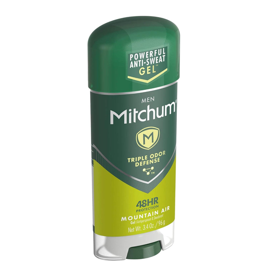 Mitchum Advanced Gel Anti-Perspirant & Deodorant Mountain Air – 3.4 oz (Pack of 3)