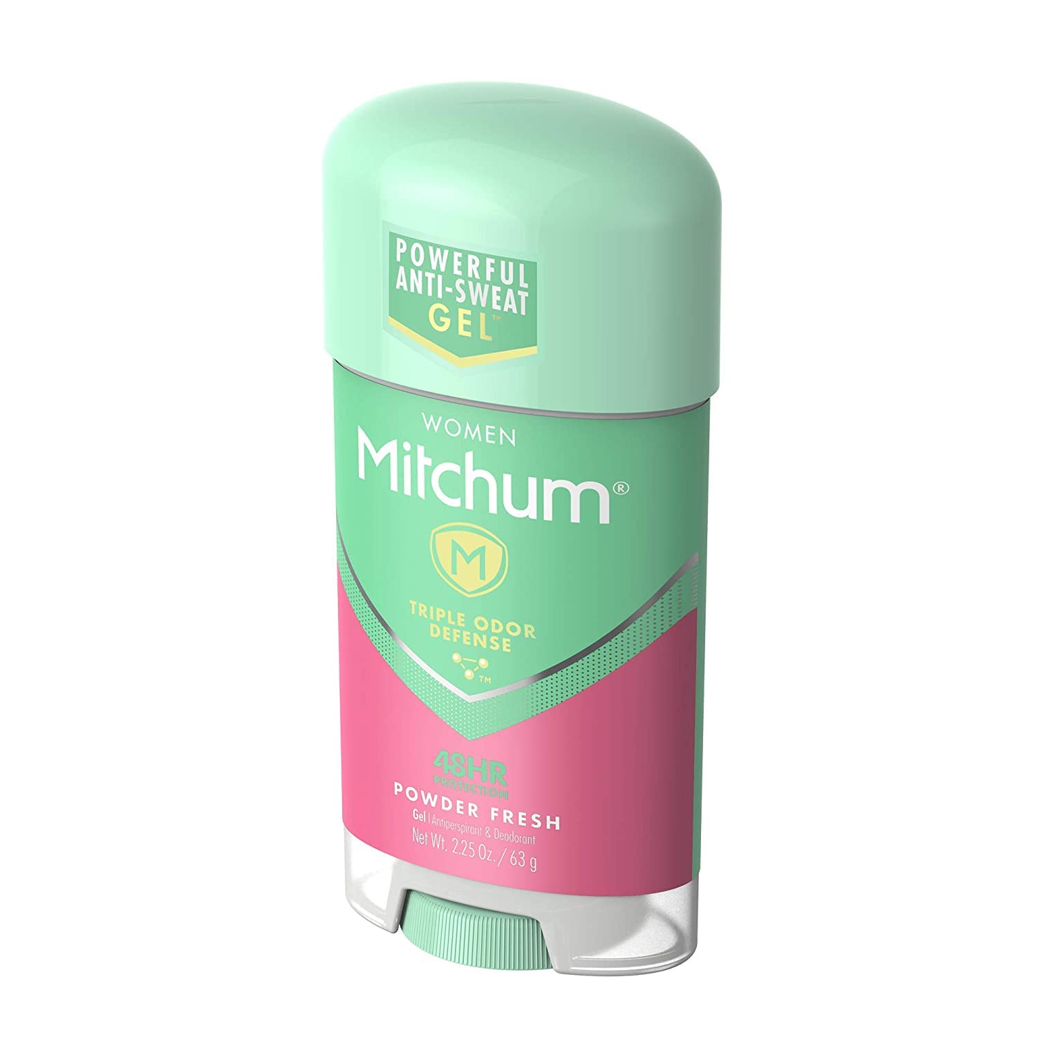 Mitchum Gel Anti-Perspirant Deodorant for Women - Powder Fresh, 4-Pack