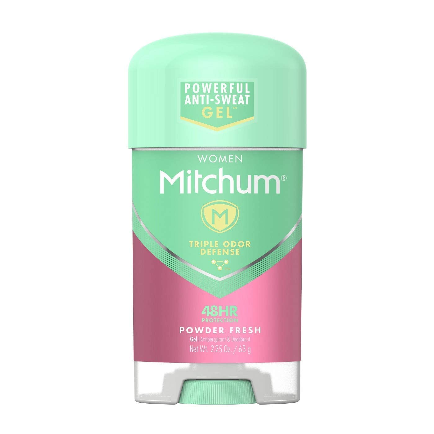 Mitchum Gel Anti-Perspirant Deodorant for Women - Powder Fresh, 4-Pack