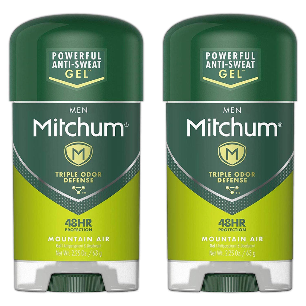 Mitchum Mountain Air Clear Gel Anti-Perspirant & Deodorant (2-Pack) – 2.25 oz
