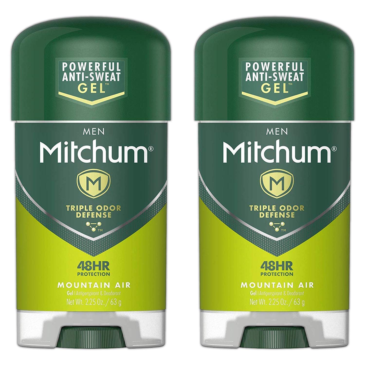 Mitchum Mountain Air Clear Gel Anti-Perspirant & Deodorant (2-Pack) – 2.25 oz