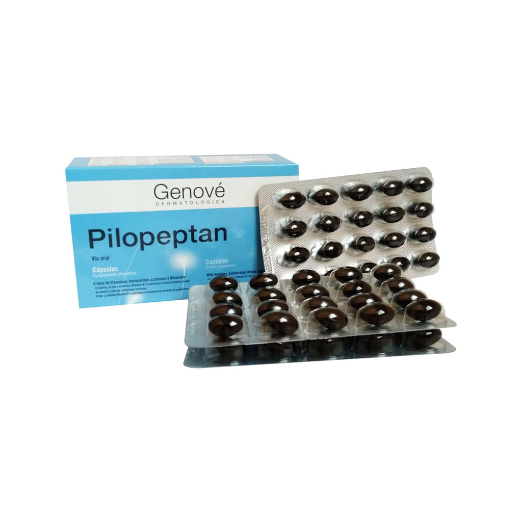 Miubaao Genové Pilopeptan 3 Pack – 60 Capsules for Hair Health (Women & Men)