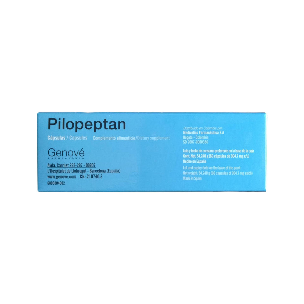 Miubaao Genové Pilopeptan 3 Pack – 60 Capsules for Hair Health (Women & Men)