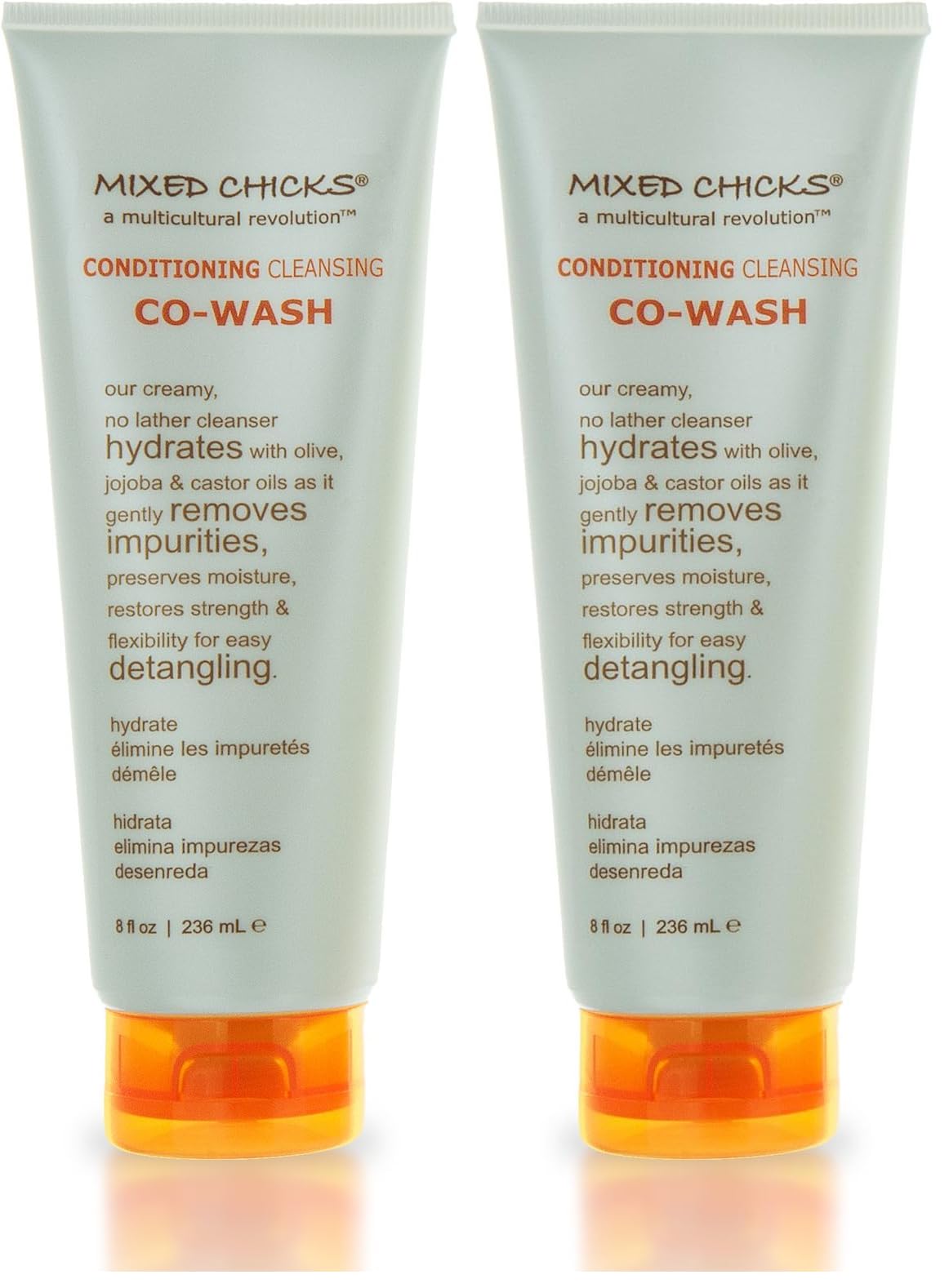 Mixed Chicks Conditioning Co-Wash Pack of 2 – Gentle Cleanse & Hydration for Curls
