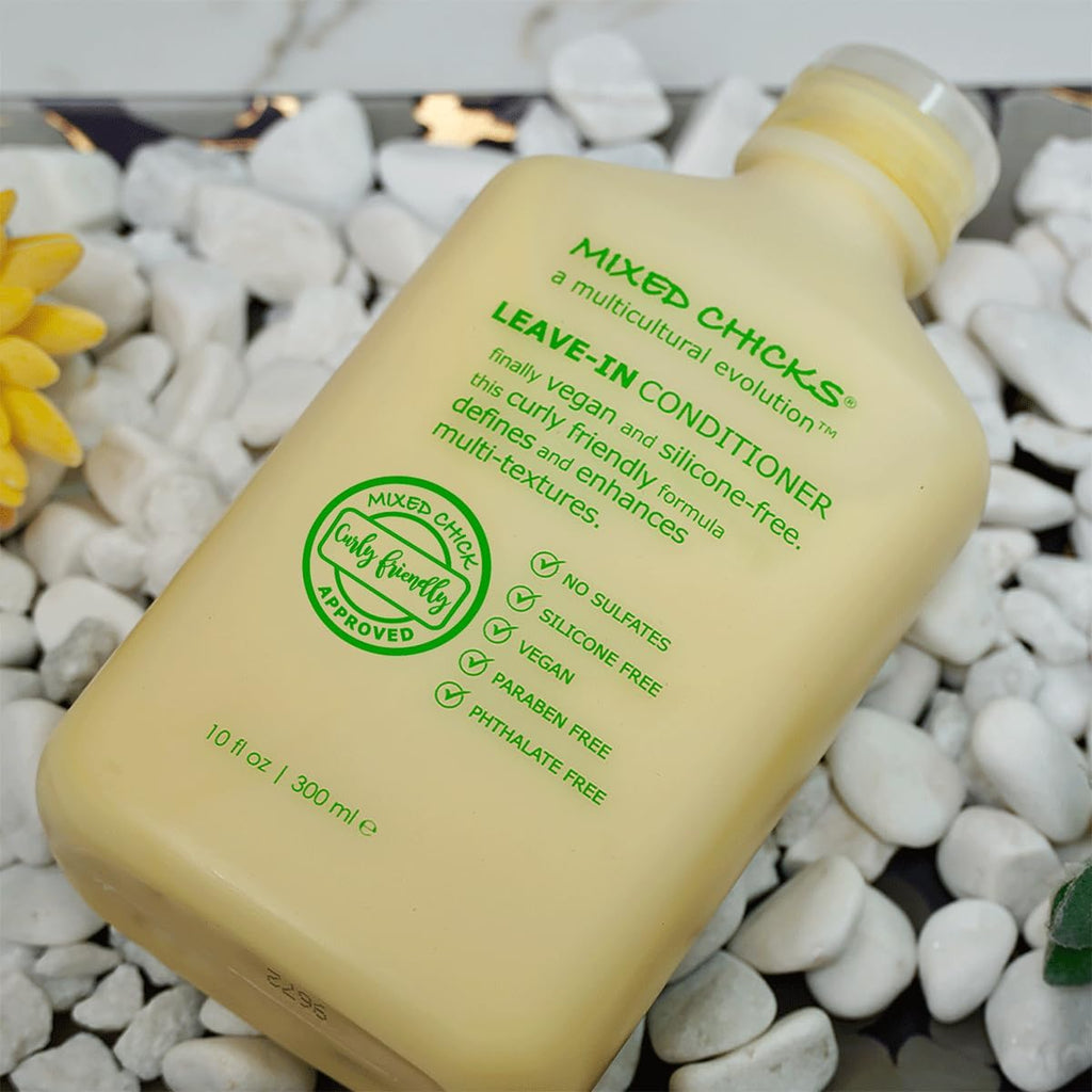 Mixed Chicks Curly Friendly Leave-In Conditioner – Lightweight Hydration for Curls, 10 oz