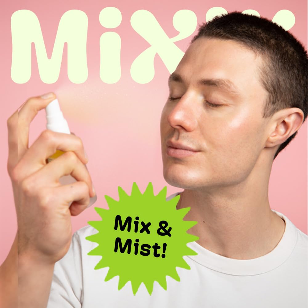 MIXIK Korean Skin Care Spray Serum – Hydrating Face Mist, Alcohol & Fragrance Free, 80 ml