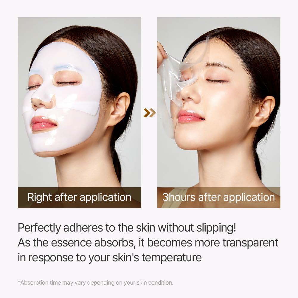 Mixsoon Bean Collagen Hydrogel Mask – Hydration, Firming & Soothing (3ea, 35g)