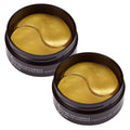 MIZON 24K Gold & Snail Mucin Hydrogel Under Eye Patches – Puffy Eyes, Dark Circles, Hydration (Pack of 2, 120 Pairs)