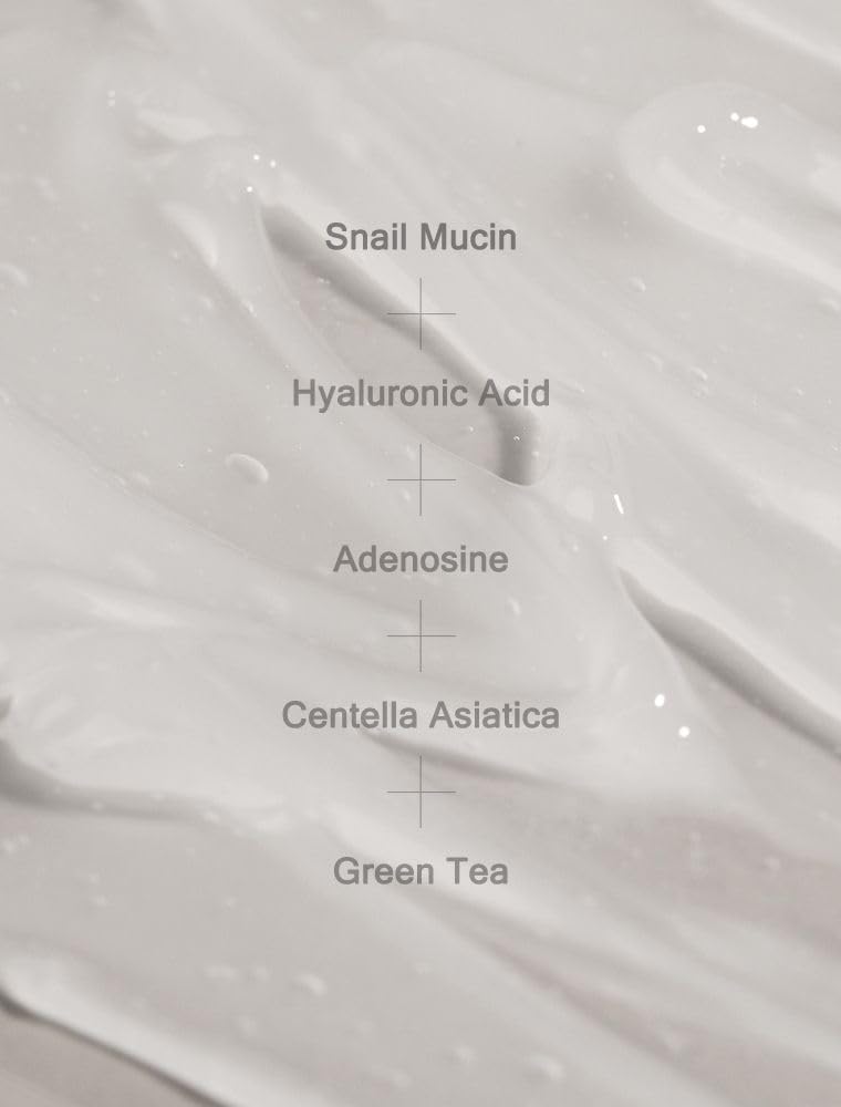 MIZON Snail Recovery Gel Cream – Fragrance-Free, Paraben-Free, 45ml for Hydration & Elasticity