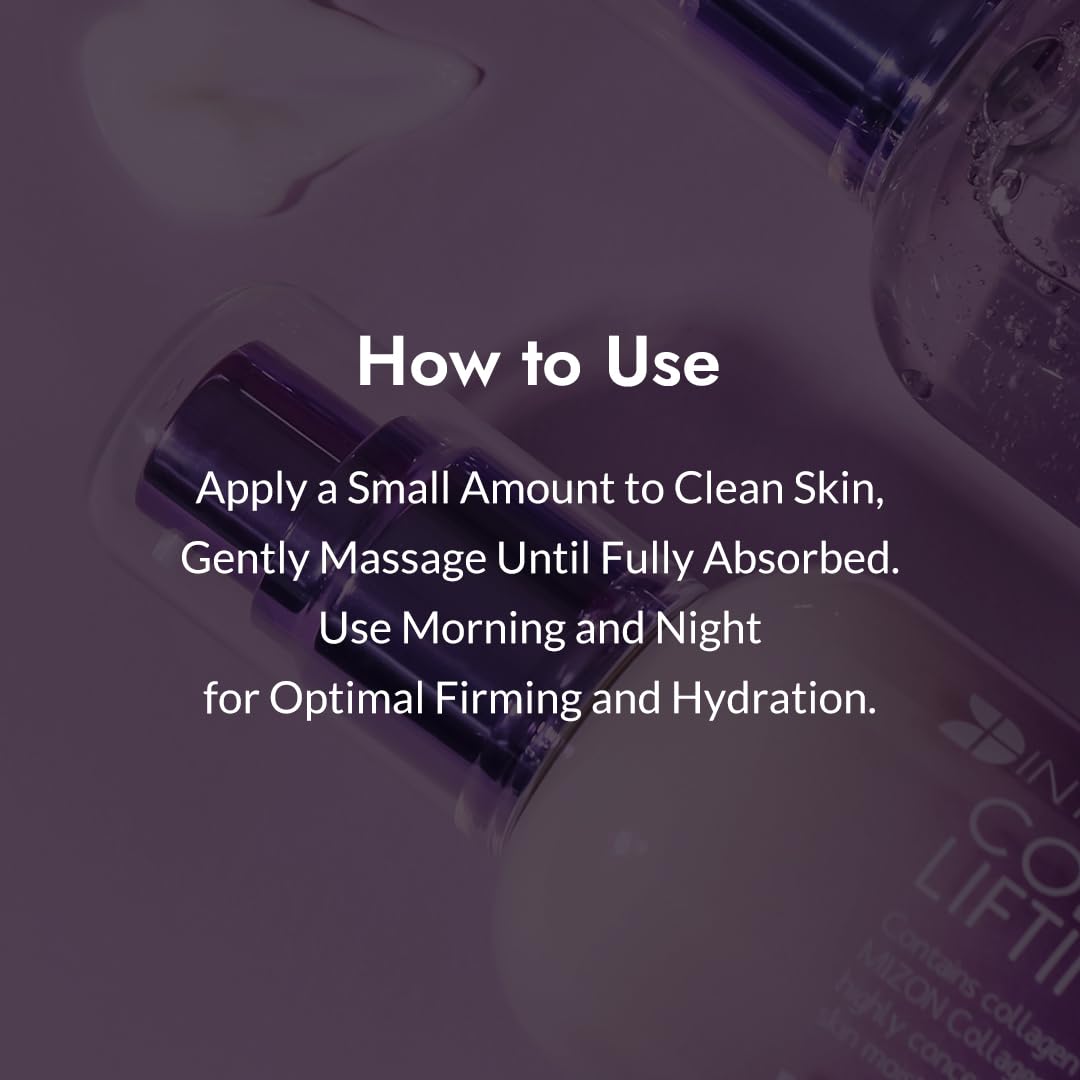 MIZON Collagen Power Lifting Emulsion – Marine Collagen, Adenosine & Peptides for Hydration & Elasticity | 120 ml