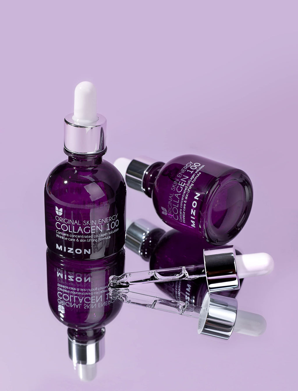 MIZON Collagen 100 Ampoule – Marine Collagen Serum for Firmness, Hydration & Glow