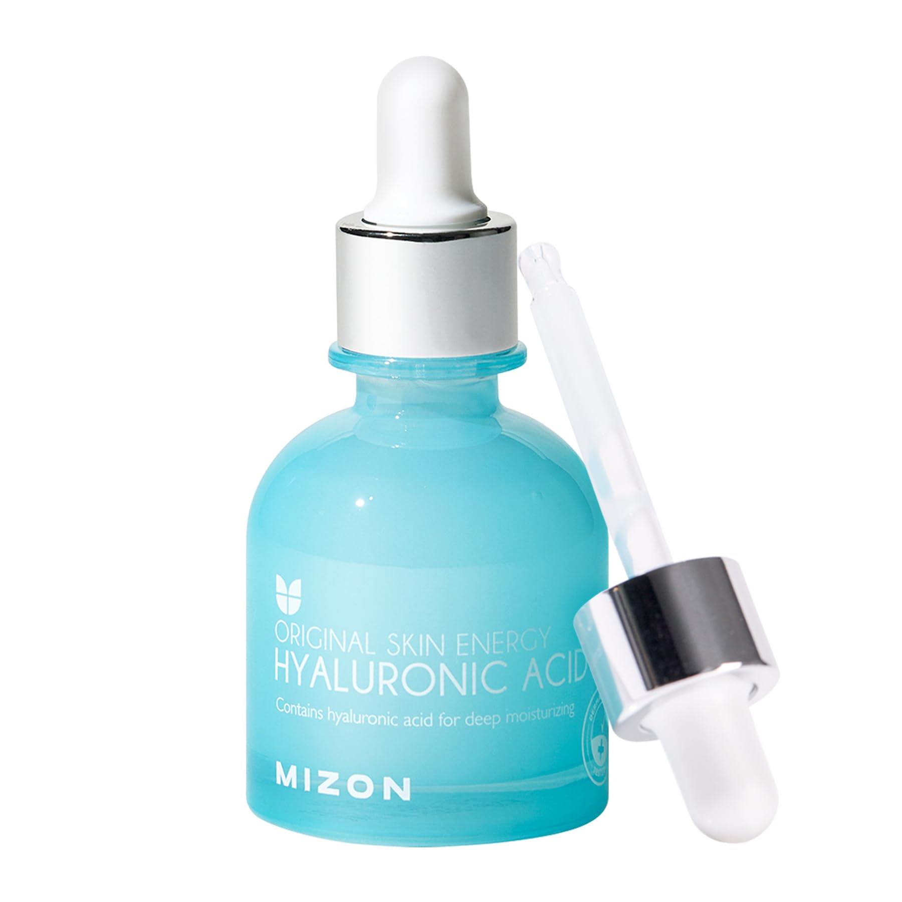 MIZON Hyaluronic Acid 100 Serum – Deep Hydration, Glass Skin Glow (2,500 PPM HA) with Adenosine
