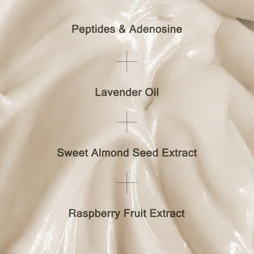 MIZON Peptide Ampoule Face Cream with Adenosine and Lavender Oil – Moisturizing, Fine Line Treatment (1.69 oz)